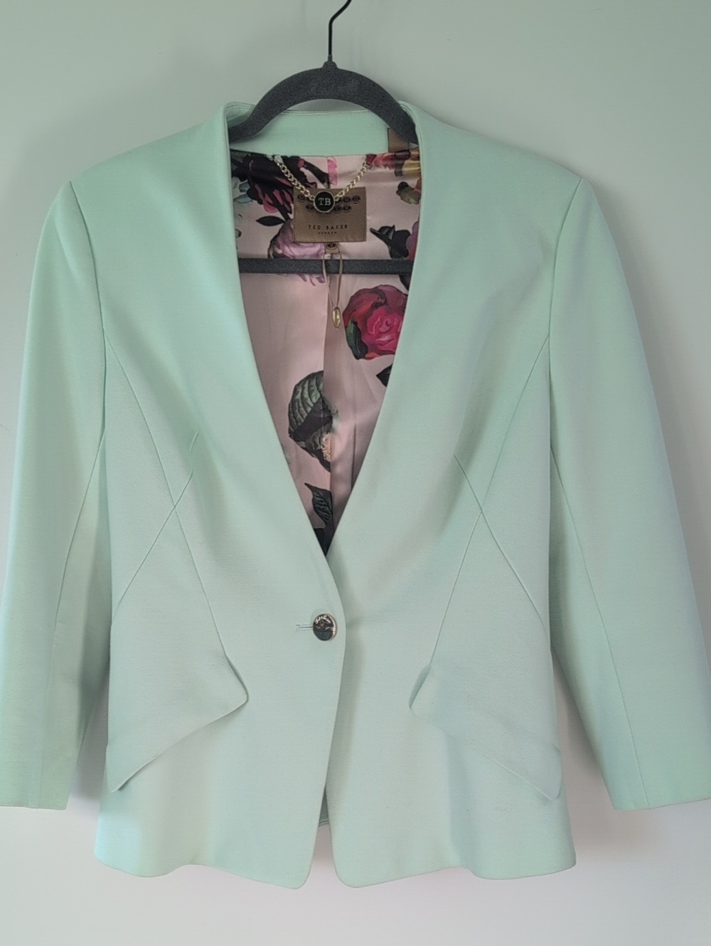 Ted Baker Pale Mint Tailored Blazer